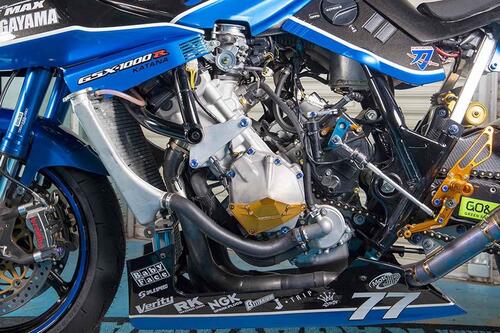 Kagayama Suzuki Katana 1000R: special racing per la formula TOT [GALLERY] (7)