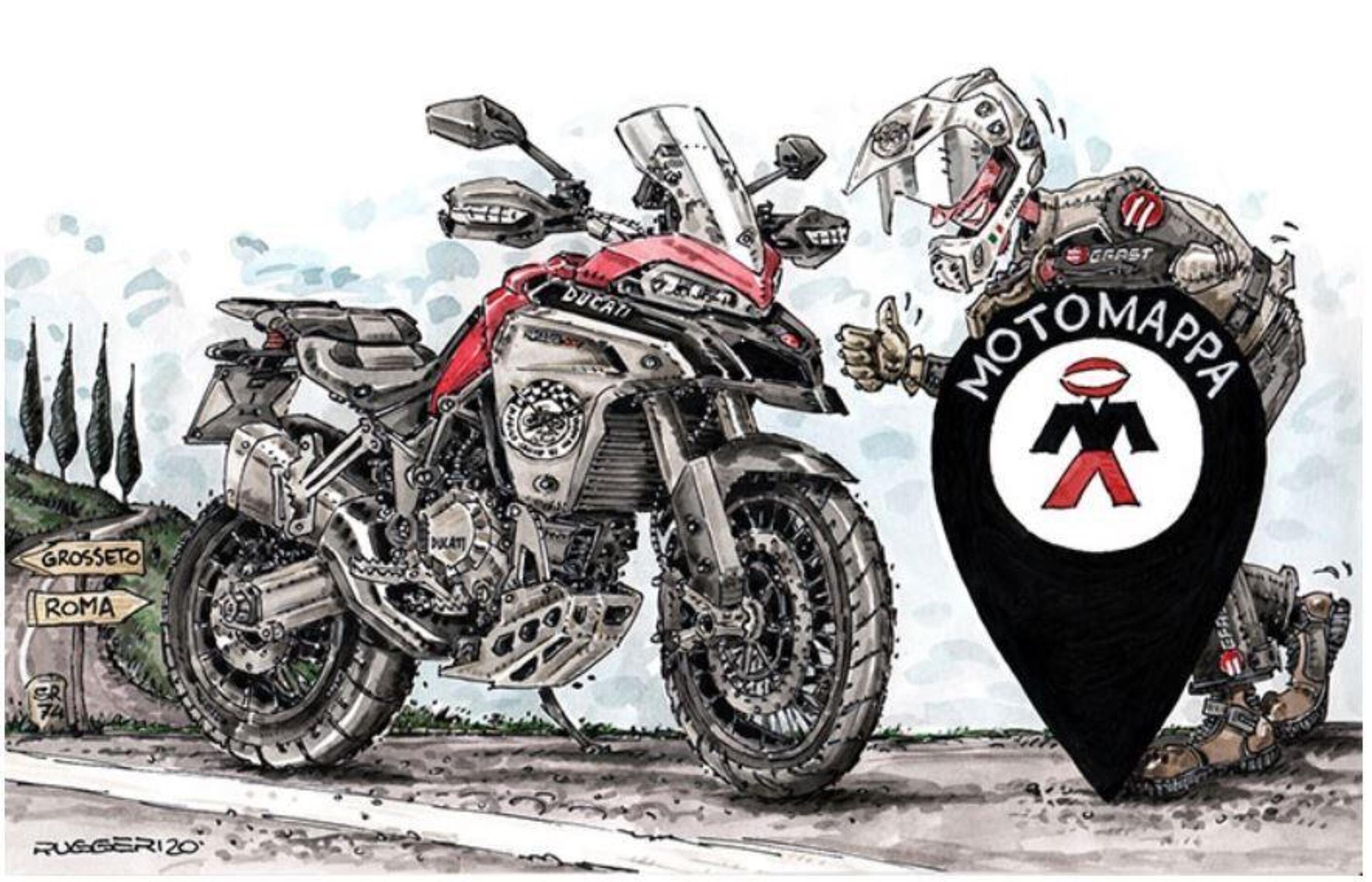 MotoMappa: dai motociclisti per i motociclisti viaggiatori