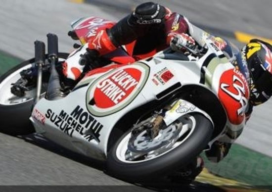 Redding in sella alla 500GP di Kevin Schwantz