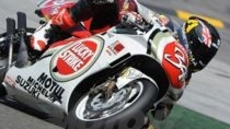 Redding in sella alla 500GP di Kevin Schwantz