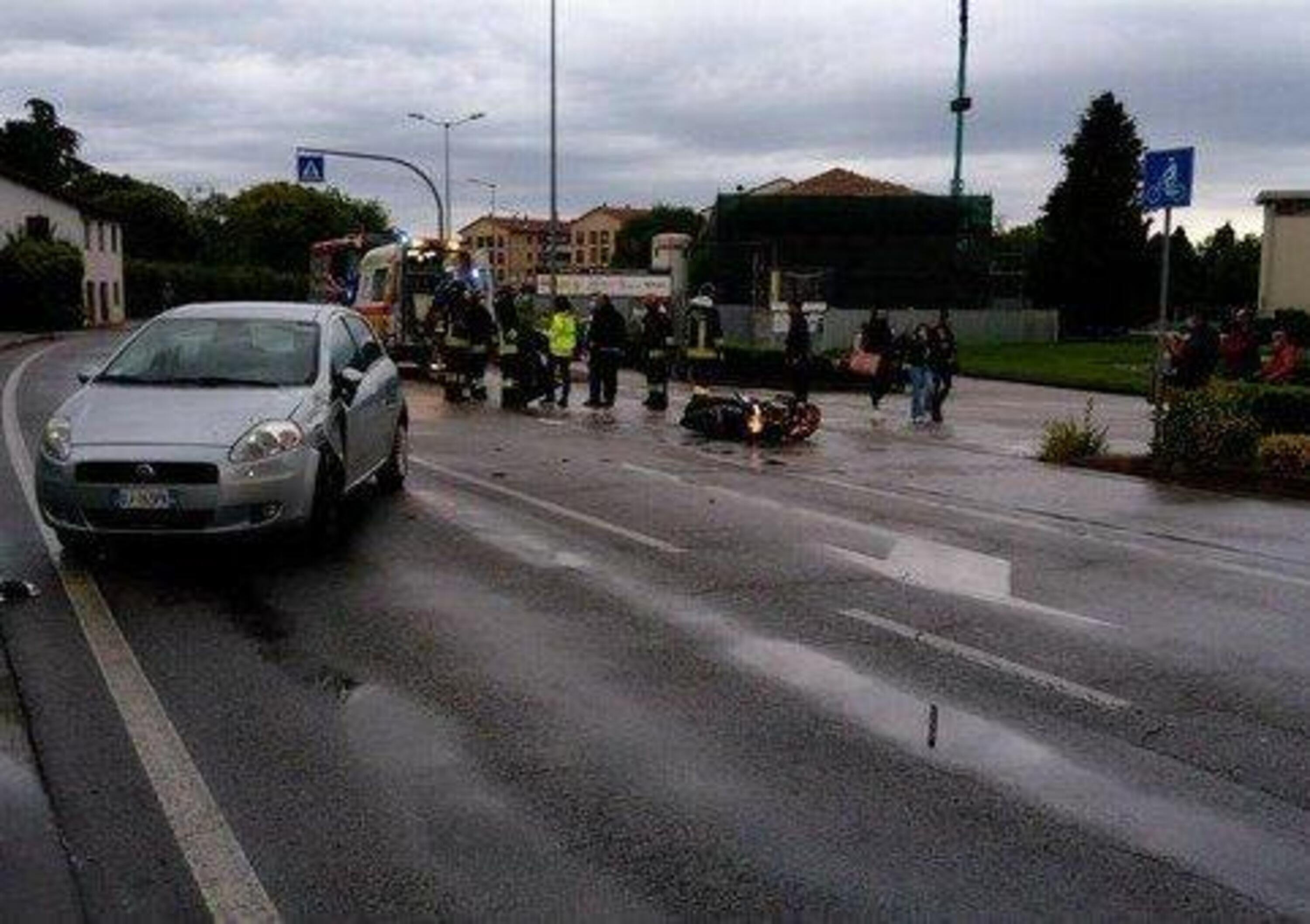 Treviso: parroco investe ragazzino in scooter dopo la messa