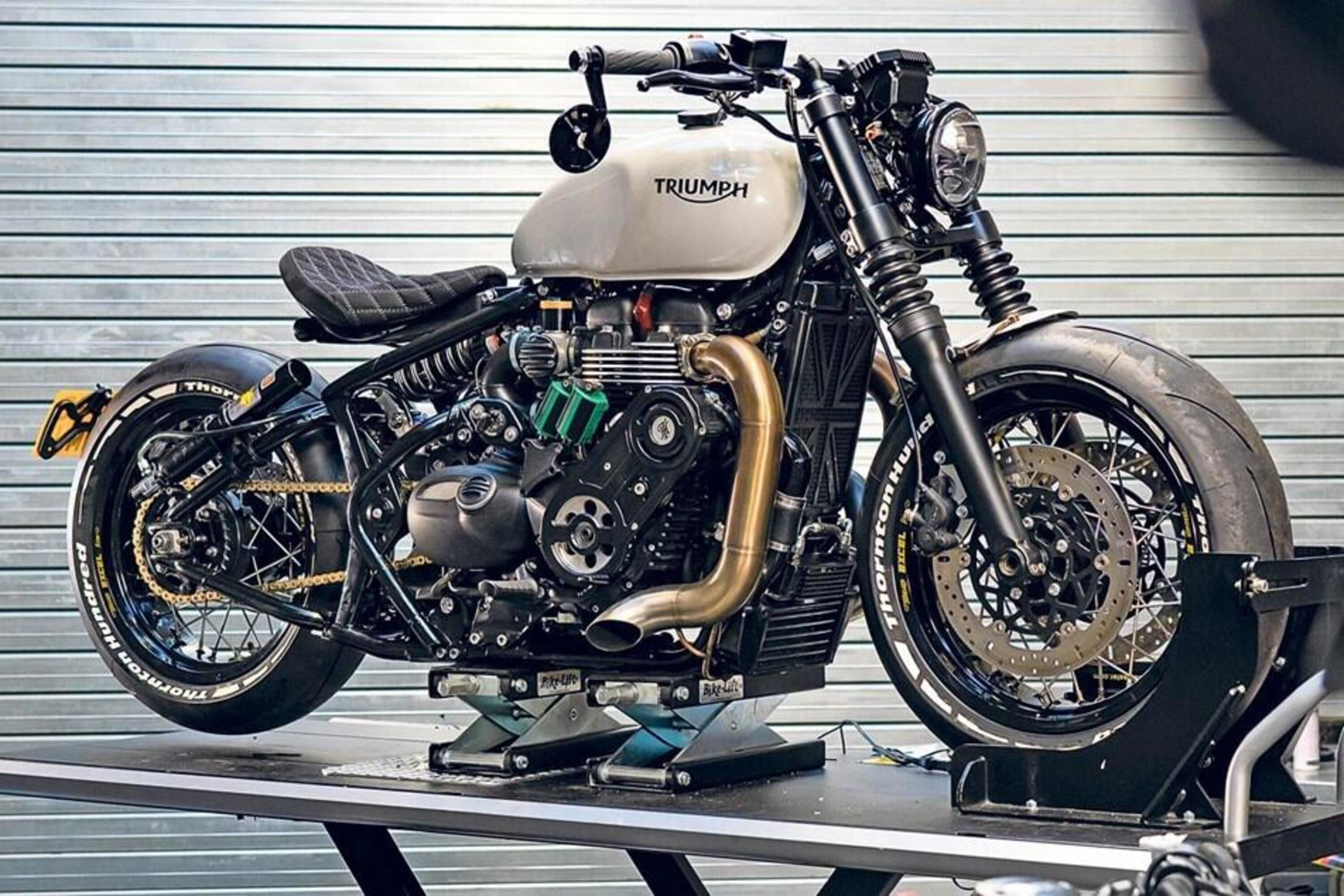 More neo than retro: JVB-moto remixes the Triumph Bobber