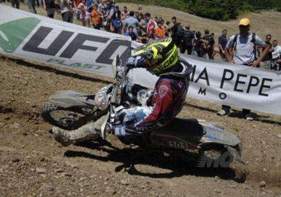 Thomas Oldrati campione italiano Enduro con la Husaberg