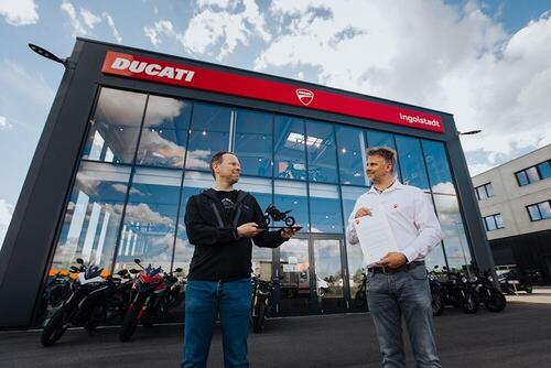 La Ducati Multistrada V4 numero 5.000 è stata comperata in Germania