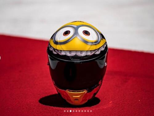 Pol Espargaro e il suo HJC Minions al Mugello (3)