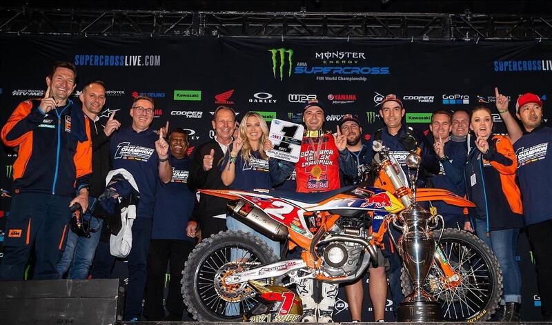 Cooper Webb, il re del Supercross. Marvin Musquin, il compagno giusto