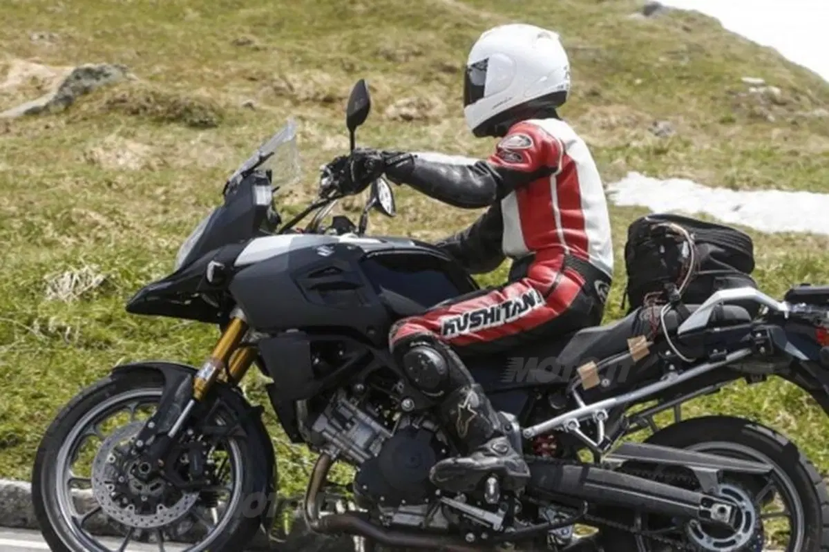 Suzuki V-Strom 1000 my 2014, le prime foto in strada