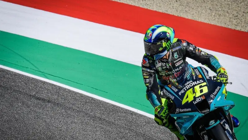 MotoGP 2021. GP d&rsquo;Italia al Mugello. Valentino Rossi: "Correre o non correre? Entrambe le soluzioni hanno poco senso"