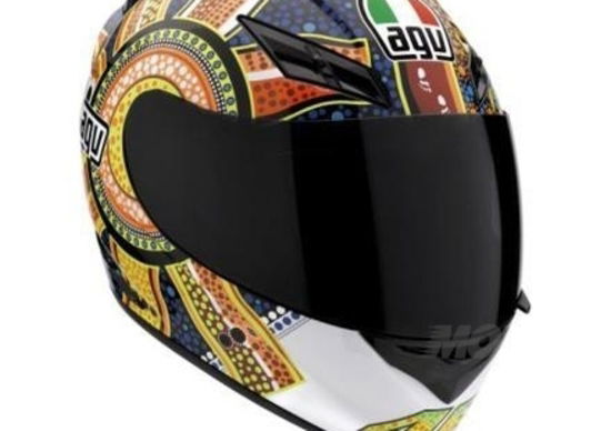 Casco integrale AGV K-3 replica Valentino Rossi