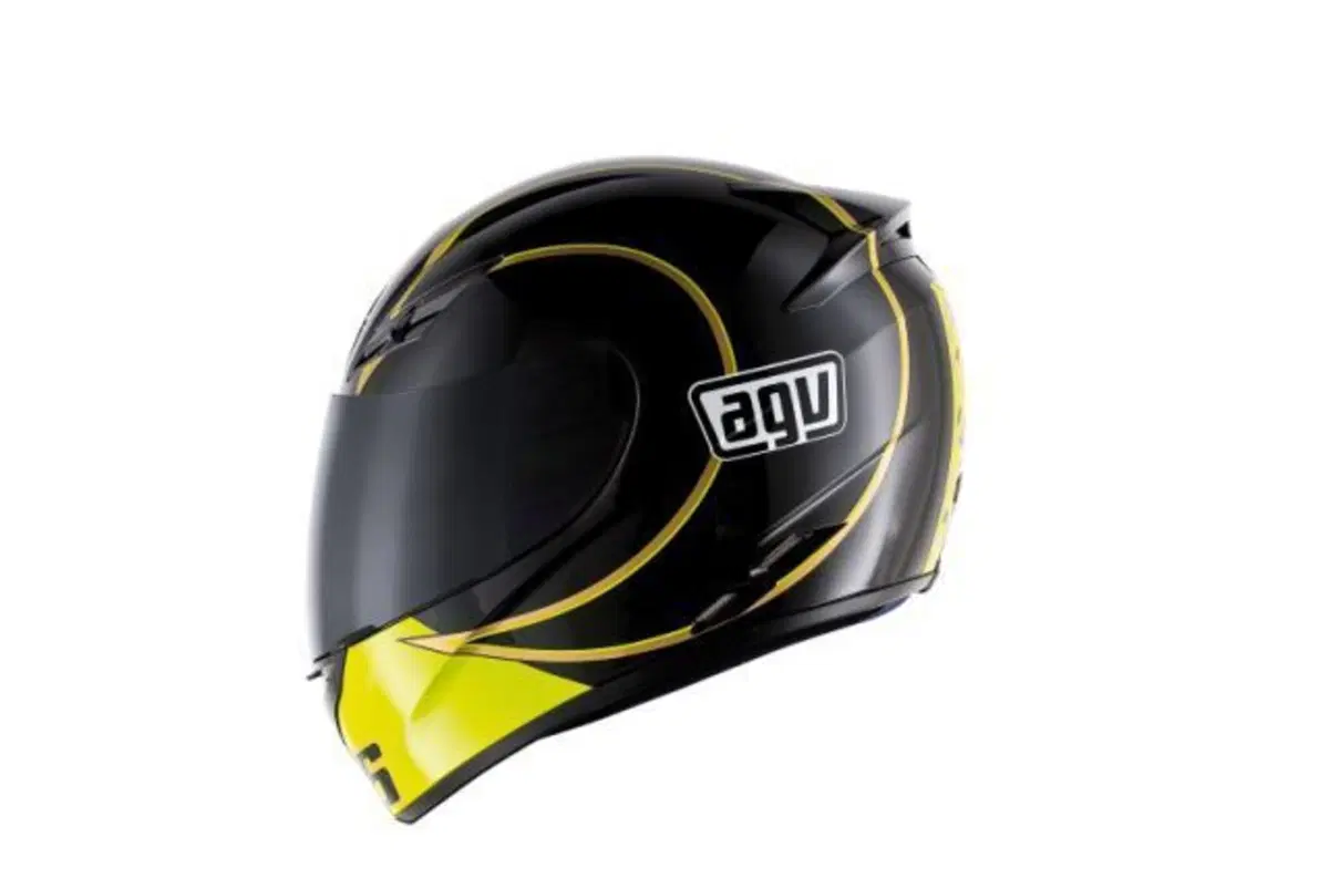 Casco integrale AGV K-3 replica Valentino Rossi (2)