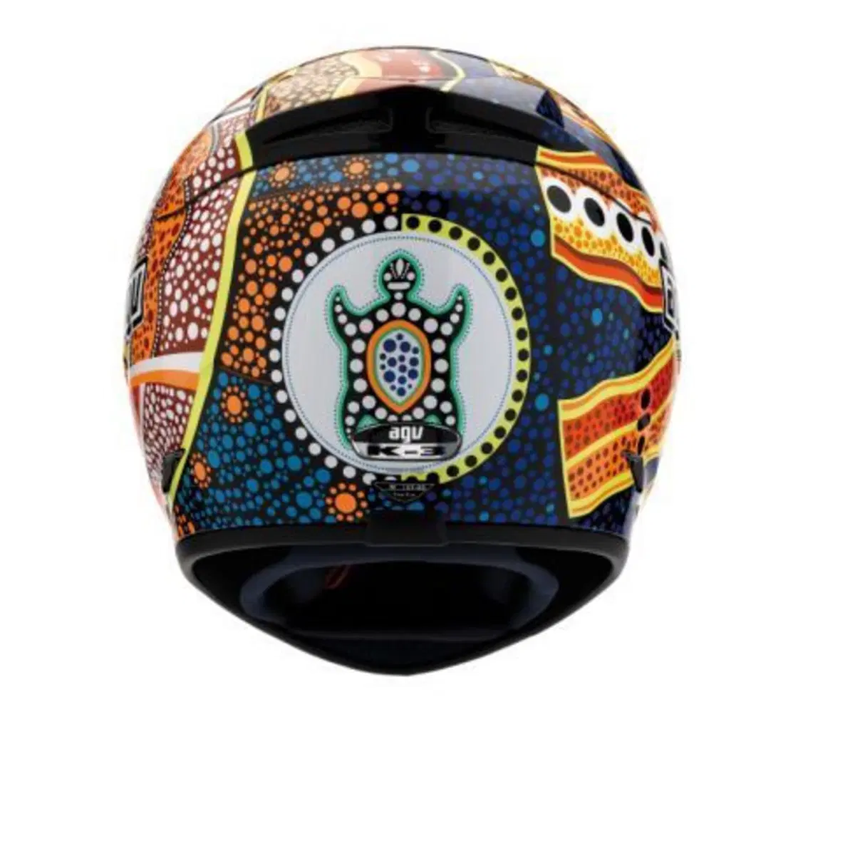 Casco integrale AGV K-3 replica Valentino Rossi (6)