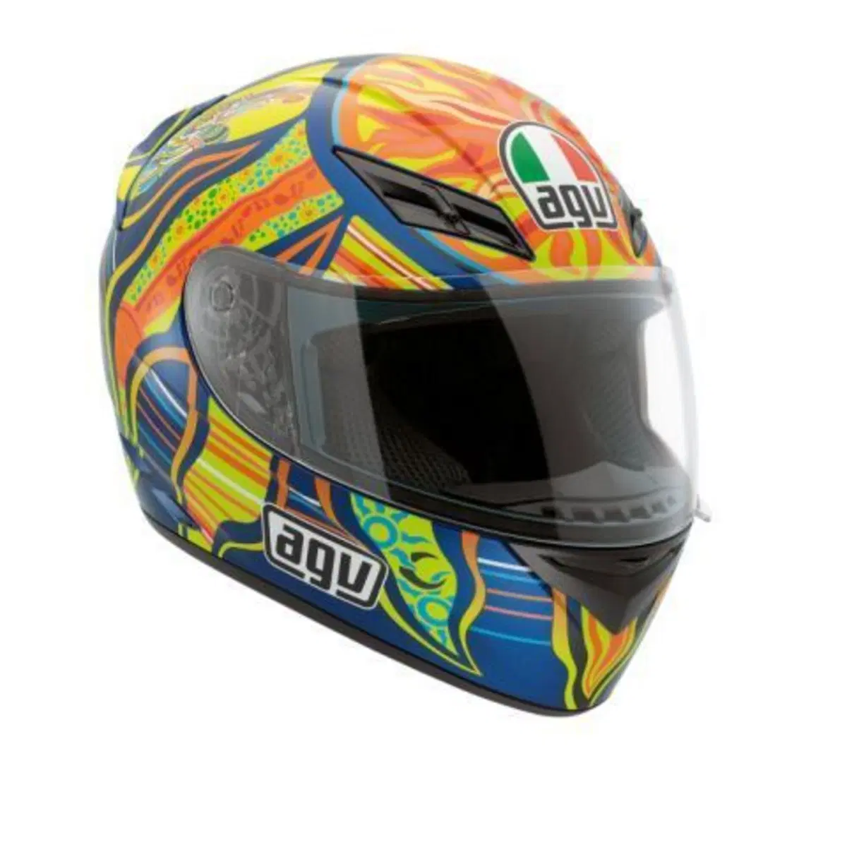Casco integrale AGV K-3 replica Valentino Rossi (7)