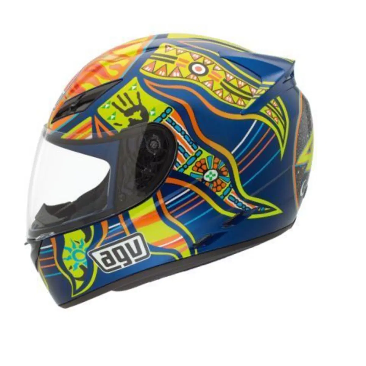Casco integrale AGV K-3 replica Valentino Rossi (8)