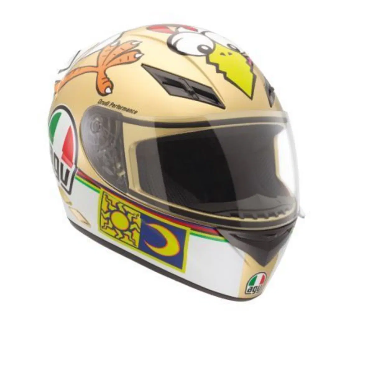 Casco integrale AGV K-3 replica Valentino Rossi (10)