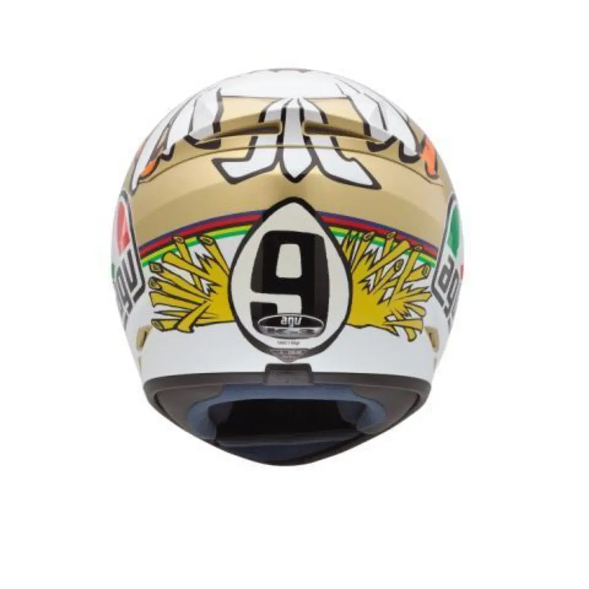 Casco integrale AGV K-3 replica Valentino Rossi (12)