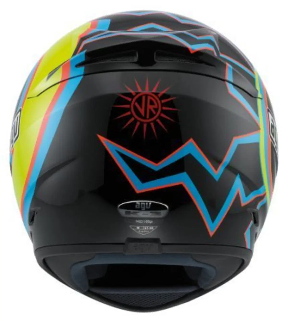 Casco integrale AGV K-3 replica Valentino Rossi (21)