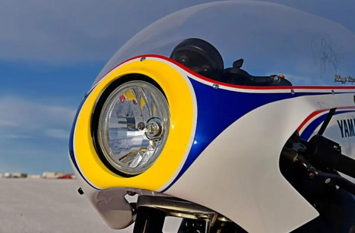 Yamaha Yard Built XSR900, una special ispirata alla TZ750