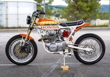 La Honda CB350 del 1970 adesso è una street scrambler