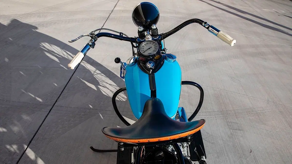 Harley-Davidson Knucklehead 38EL. Battuta all'asta per 154.000 dollari (10)