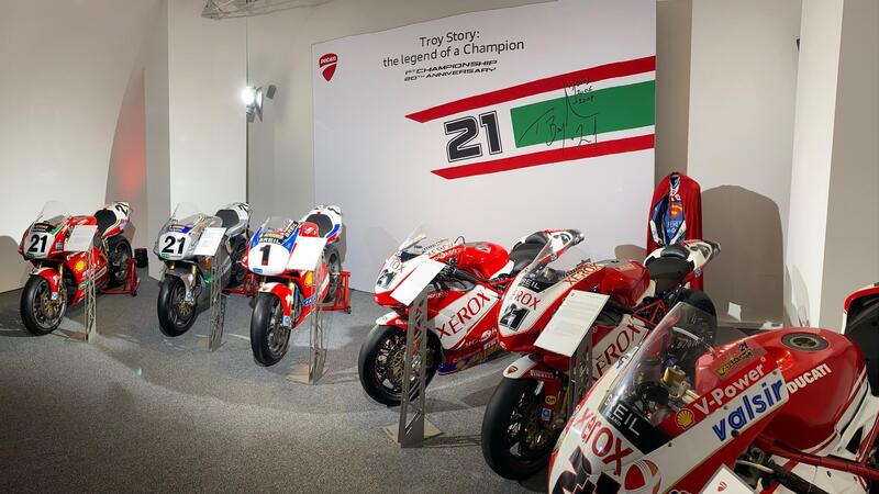 Ducati: mostra temporanea al Museo per i 20 anni dal primo titolo di Bayliss