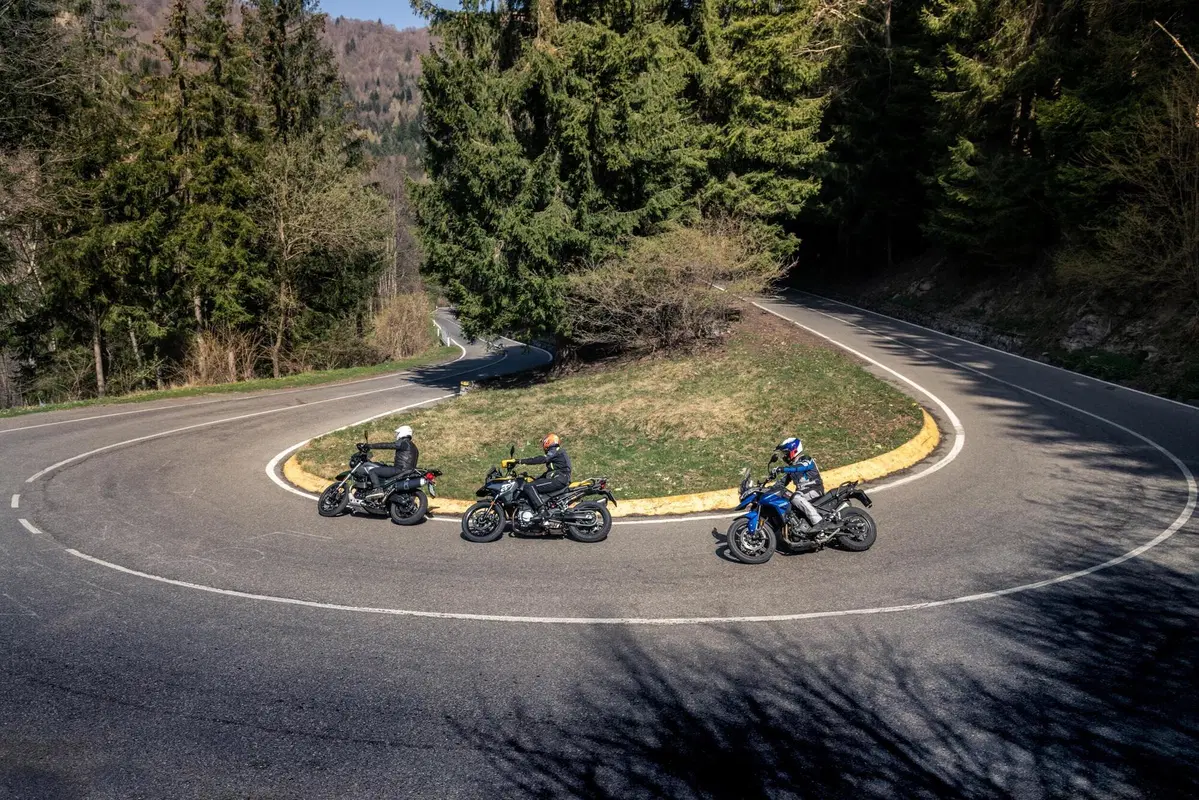 Maxienduro 1000 2021 TEST: BMW F750GS vs Moto Guzzi V85TT vs Triumph Tiger 850 Sport! (8)