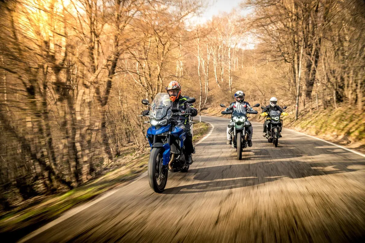 Maxienduro 1000 2021 TEST: BMW F750GS vs Moto Guzzi V85TT vs Triumph Tiger 850 Sport! (10)