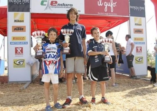 Incoronati a Sossolo con una gara di anticipo i campioni Minienduro