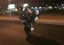 Moto crash: come Max Biaggi, ma con l’Harley Davidson [VIDEO]