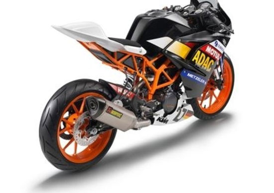 KTM RC 390 Cup. Arriverà anche la versione stradale