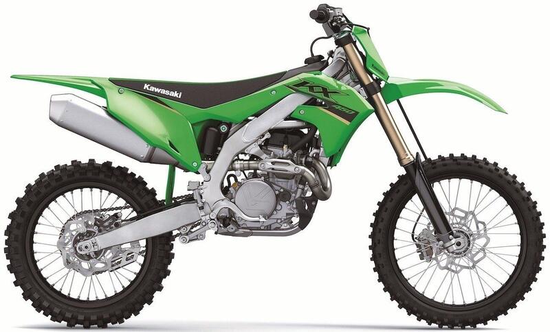 Kawasaki KX250 e KX450. Ecco le versioni 2022