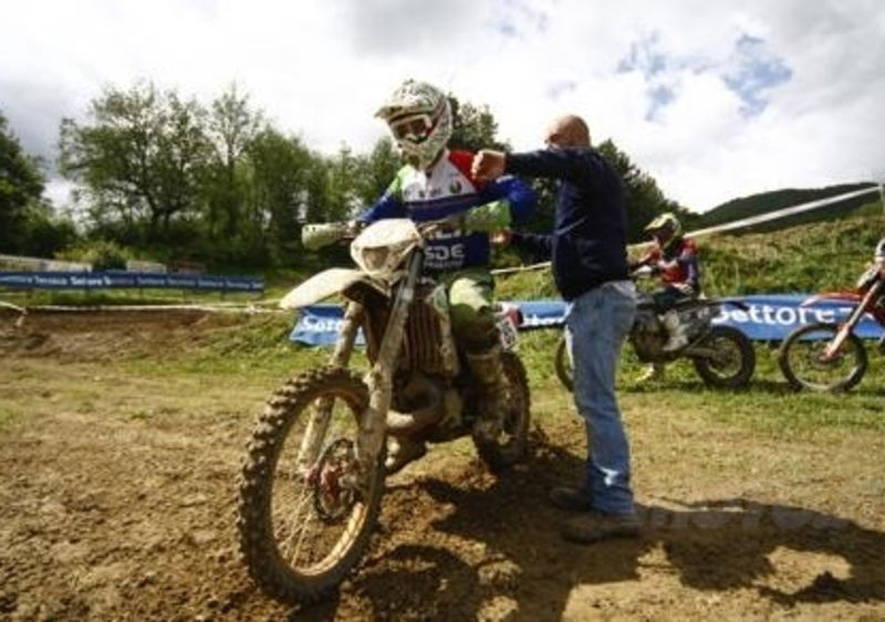 La Nazionale Enduro in raduno prima della Sei Giorni 2013