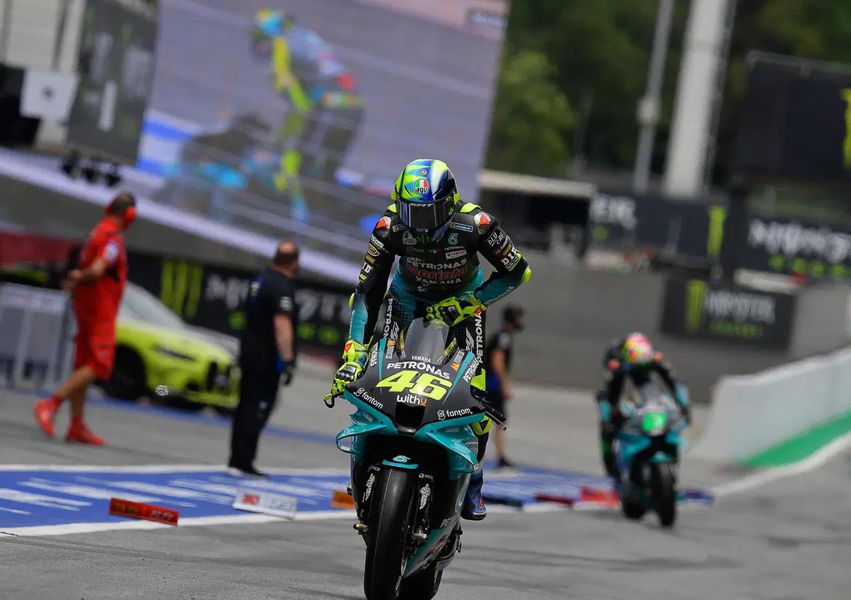 MotoGP 2021. GP di Catalunya a Barcellona: Valentino Rossi: "Alla mia et&agrave;, un brutto turno e ti danno per finito"