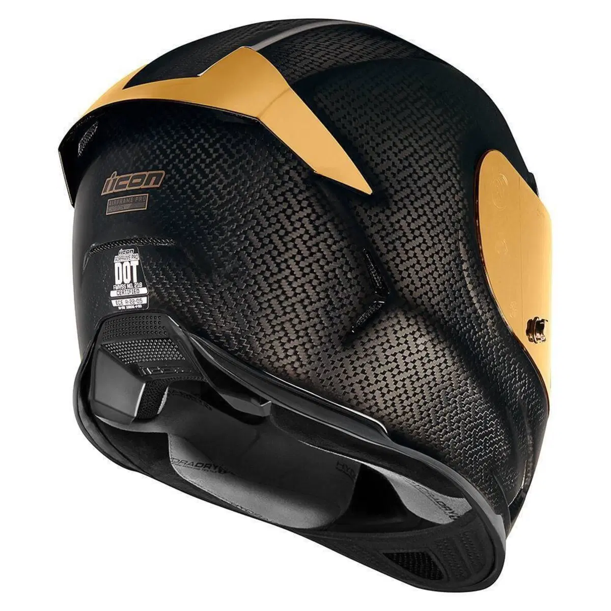 Casco Icon Airframe Carbon Gold (3)