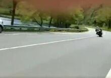 A cannone con la Suzuki, ma c’era il limite di 50km/h: inchiodato dal video social e maxi multa [VIDEO]