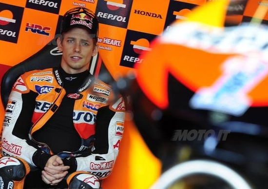 Stoner torna in sella alla Honda RC213V per un test a Motegi