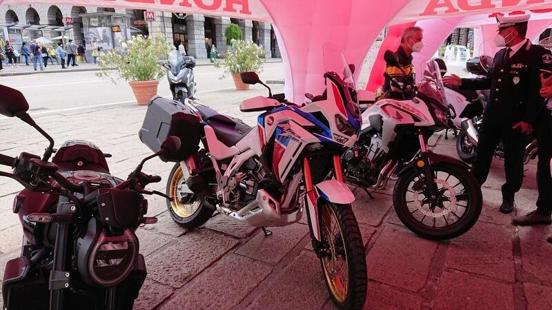 Genova, sei nuove moto Honda &ldquo;in borghese&rdquo; per la polizia municipale