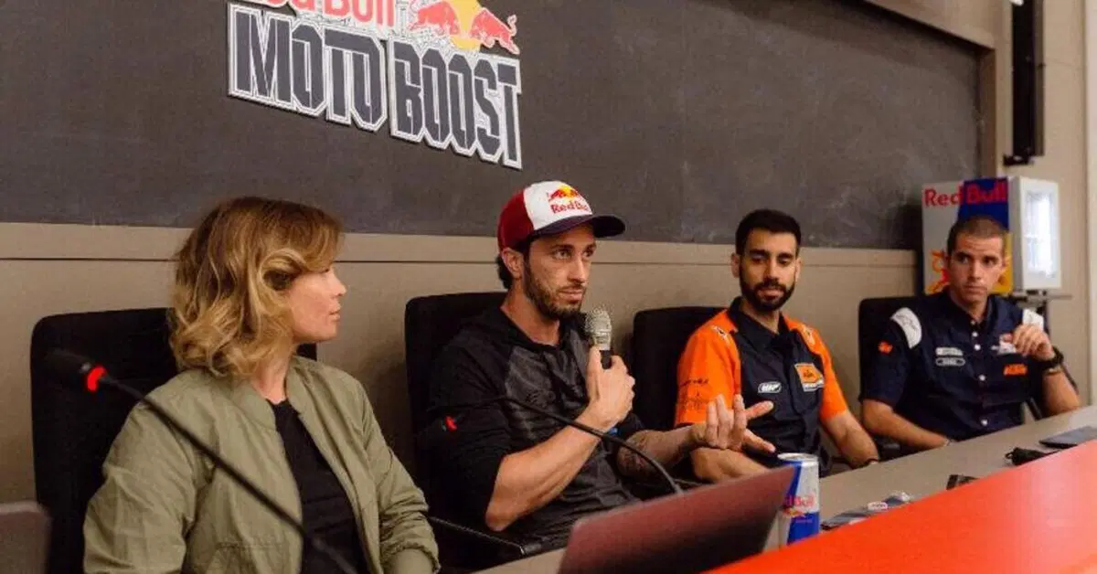 Red Bull Motoboost: Andrea Dovizioso relatore sull'aerodinamica all'Universit&agrave; di Bologna