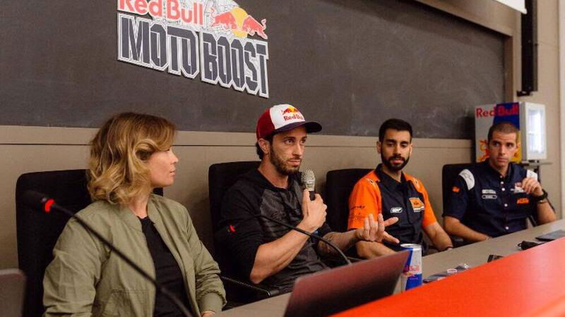 Red Bull Motoboost: Andrea Dovizioso relatore sull&#039;aerodinamica all&#039;Universit&agrave; di Bologna