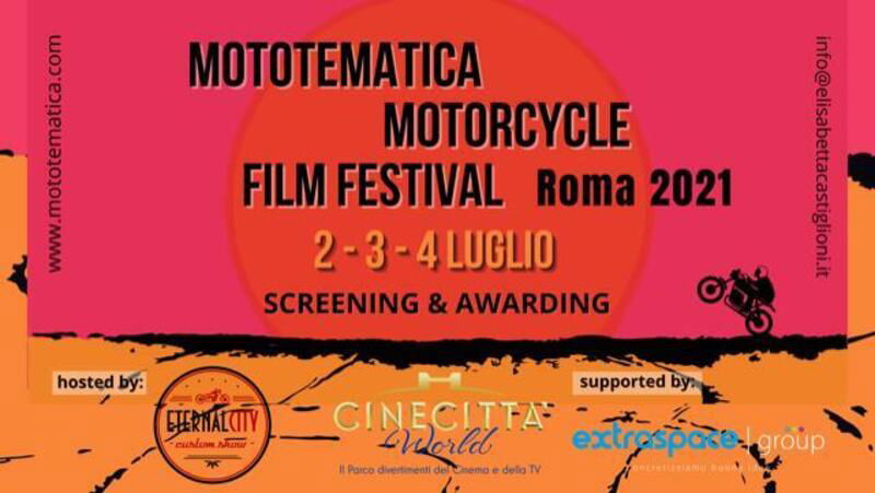 MotoTematica Motorcycle Film Festival, dal 2 al 4 luglio a Roma