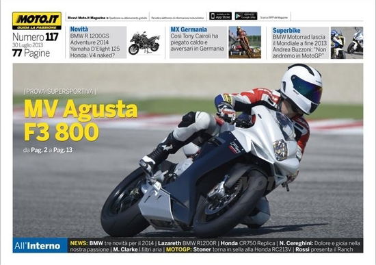 Magazine n° 117, scarica e leggi il meglio di Moto.it