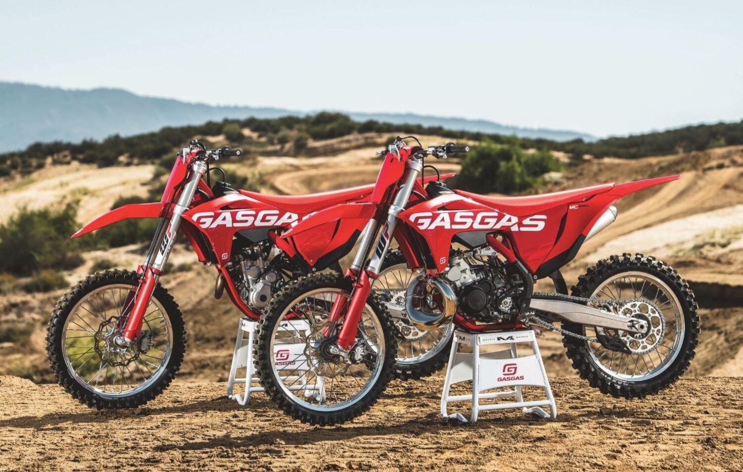 GASAGAS, tre nuove Cross nella gamma off road 2022