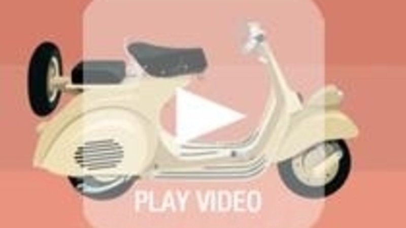 70 anni di Vespa in un bel video di 85 secondi