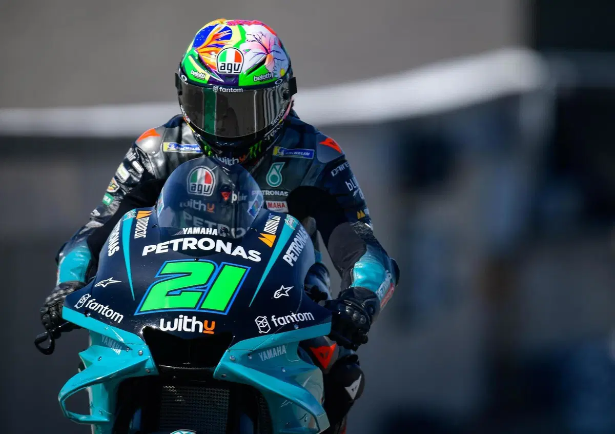 MotoGP 2021. GP di Germania al Sachsenring. Franco Morbidelli: "Non ho armi per difendermi"