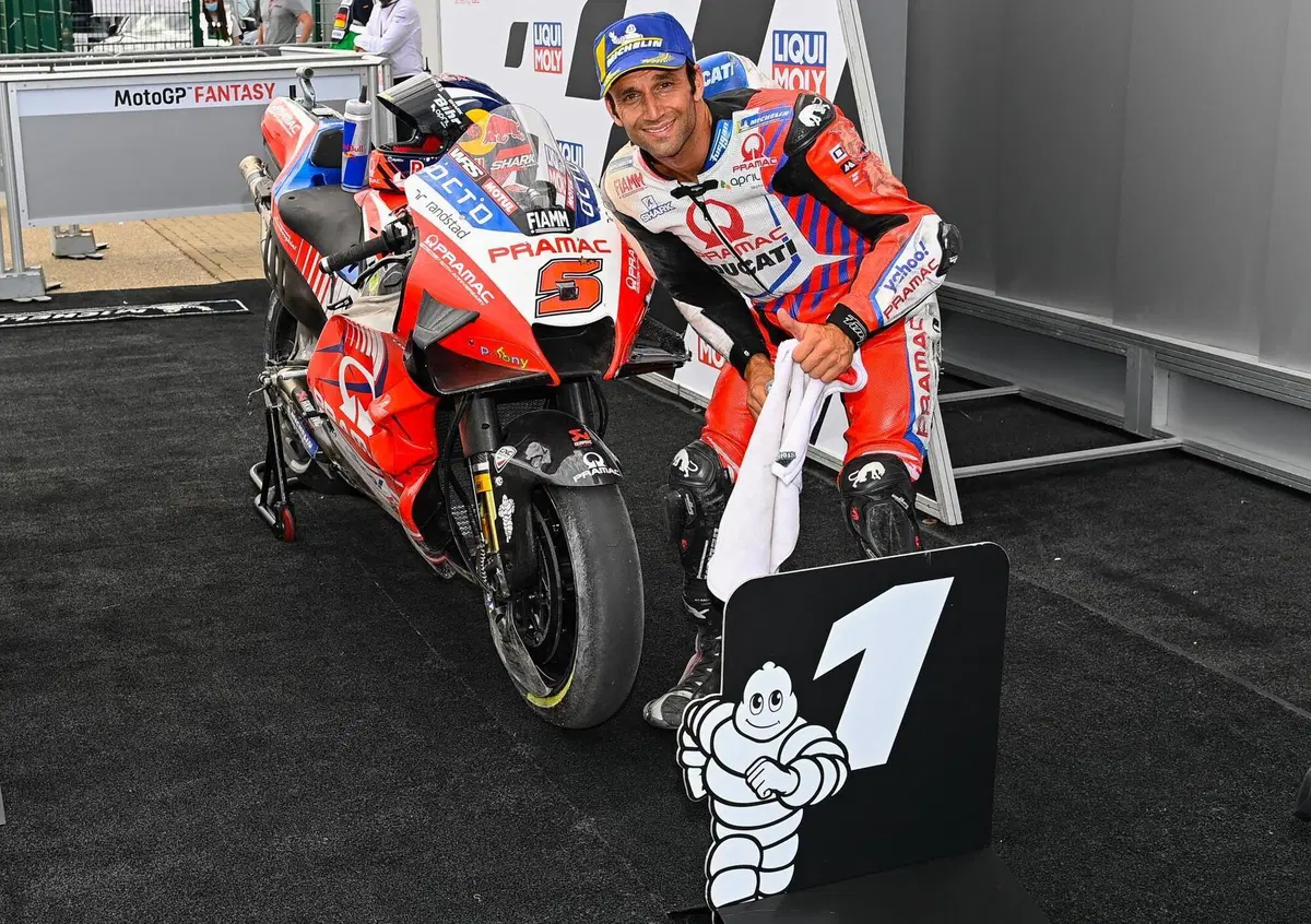 MotoGP 2021. GP di Germania al Sachsenring. Johann Zarco: "Pole importante per gestire le gomme", Quartararo: "Qui &egrave; difficile superare"