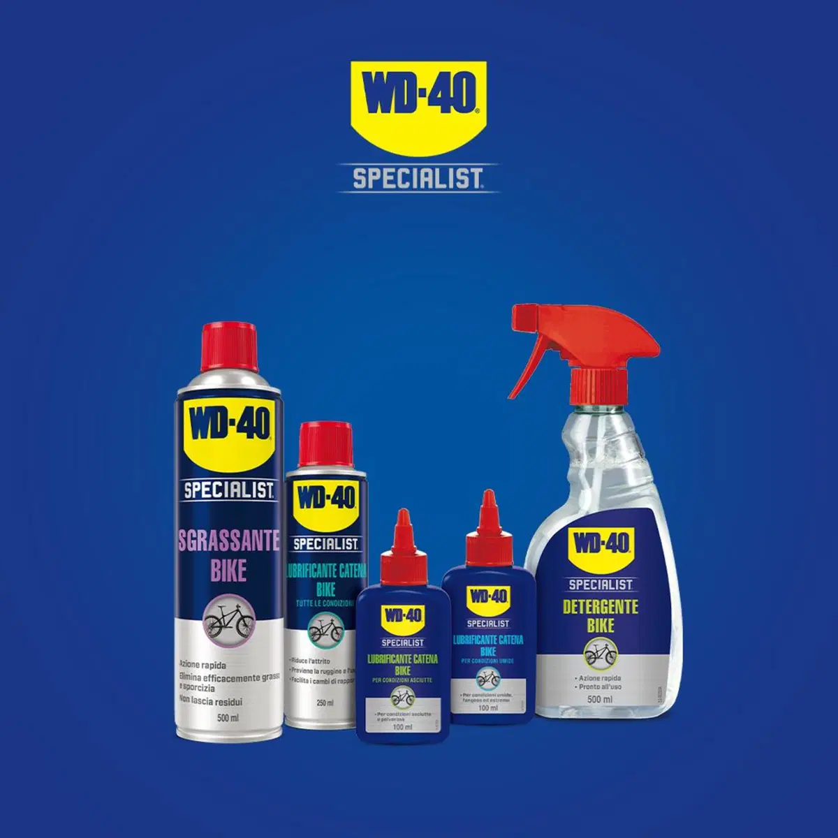 Nuovo look per i prodotti WD-40 Specialist