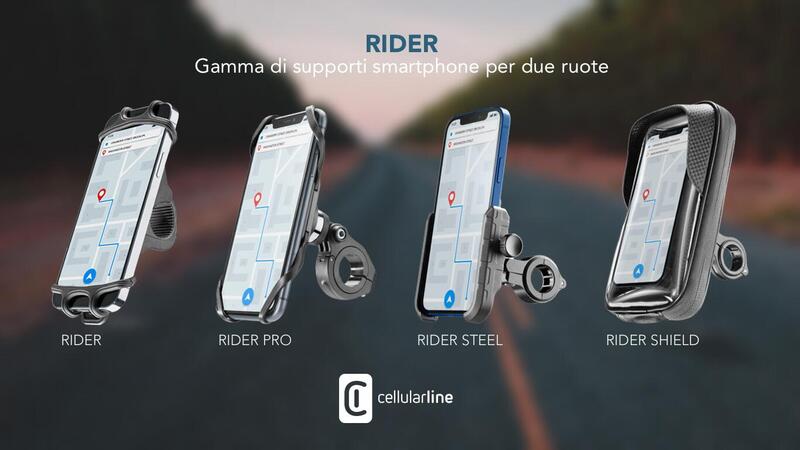 Cellularline presenta Rider, la gamma di supporti per le due ruote