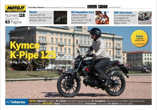 Magazine n° 118, scarica e leggi il meglio di Moto.it