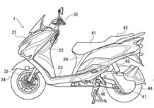 Suzuki brevetta uno scooter elettrico. Super raffreddato