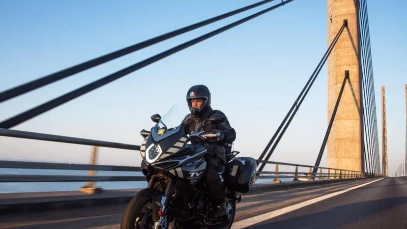 L'insolito record di Valerio Boni e MV Turismo Veloce 