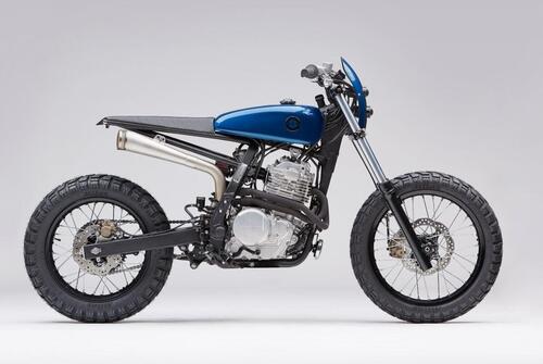 La Honda NX650 Dominator rivista da Earth Motorcycles (4)